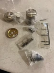 Kwikset 973PSKRDT-15 Pismo Dummy Interior Pack W/round Rose Satin Nickel. Fixed Price $31.65.