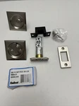 Kwikset 335 15 Sqt Square Privacy Bed/bath Pocket Door Lock Satin Nickel. Fixed Price $21.50.