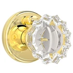 Shiny Handles Glass Door Knobs Interior, Privacy Crystal With Lock. Fixed Price $65.87.
