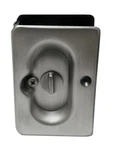 Emtek 210215A Privacy Pocket Brass Door Lock - Pewter. Fixed Price $38.98.