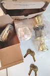 Kwikset Keyed Knob Single Cylinder Deadbolt 96900-302 690T Combo Pack Brass. Fixed Price $29.95.