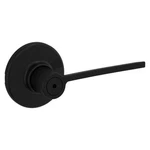 Kwikset Ladera Matte Black Privacy Lever Right Or Left Handed. Fixed Price $55.77.