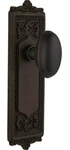 Nostalgic Warehouse Egg & Dart Plate With Homestead Knob, Privacy - 2.375",.... Fixed Price $115.49.
