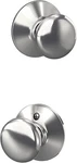 Schlage F10 625 Plymouth Door Knob Hall & Closet Passage Latch Polished Chr. Fixed Price $14.99.