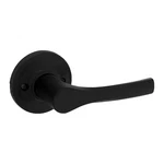 Kwikset Hollis Round Rose Matte Black Half-dummy Door Handle Lot X 3. Fixed Price $32.04.
