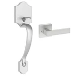 52HZ Wave Lever Door Handles Interior With Lock Key, Privacy Exterior Doo.... Fixed Price $36.49.