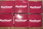 Lot Of 6 New Kwikset 488CV-11P Cove Single Dummy Door Knob Venetian Bronze. Fixed Price $59.99.