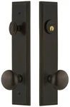 Grandeur Carfav Tp Eset 238 Carre Solid Brass Tall Plate Single - Bronze. Fixed Price $576.00.