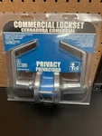 Tell Privacy Door Lever Heavy Duty LC2476 Ctl 1000017 Brushed Chrome Finish Su. Fixed Price $24.99.