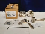 Kwikset 971TNL-LH 11P Tustin Left Hand Single Cylinder Pack Satin Nickel *read*. Fixed Price $22.39.