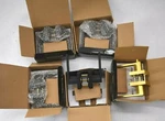Lot Of 5 Knobwell Door Lever Lock Handles Passage Privacy Keyed Dummy. Fixed Price $40.00.