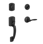 Schlage F60 Grw 622 Del Lh Greenwich Front Entry Handleset & Left. Fixed Price $58.99.