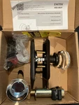 Emtek Concealed Crystal Privacy Prvidence Knob 8221 Pc US10B New. Fixed Price $99.99.