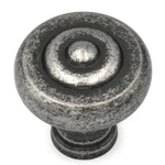 10 Pack Belwith Keeler Carriage House Old English Pewter 1/2" Brass Knob A604. Fixed Price $113.32.