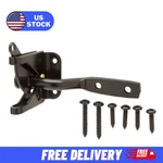 Black Gate Door Self-latching Swinging Hardware Steel Ez Install. Fixed Price $9.12.