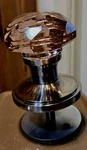 Pink Diamond Shapes Crystal Glass Knob Door Handle Drawer Cabinet Pulls. Fixed Price $19.00.