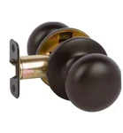 Callan Door Knob Unkeyed Self Guiding Screws Passage Interior Flat Ball Metal. Fixed Price $6.00.