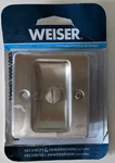 Weiser Pocketdoor Privacy Lock For Bedroom/bathroom Satin Nickel (9W10310-010). Fixed Price $17.99.