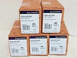 Baldwin 5054.055.IMR Round Knob X Less Rose Lifetime Polished Nickel Half Pairs. Fixed Price $200.00.