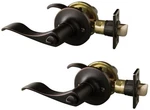 Design House 190538 Stratford Privacy Door Lever Set - Bronze. Fixed Price $45.01.