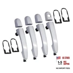 Apperfit Exterior Door Handle Set 4PCS Chrome W/gasket Pad Compatible With Kia. Fixed Price $37.75.