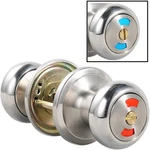 Bathroom Door Lock Knob Color Indicator For Vacant Occupied Use Restroo. Fixed Price $35.21.