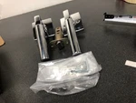 Emtek 5210HECUS26RH Hercules Privacy Lever, Square Rose, Polished Chrome. Fixed Price $118.99.