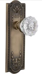 Nostalgic Warehouse Meadows Plate & Interior Crystal Double Dummy. Fixed Price $109.99.
