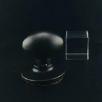 Oil Rubbed Bronze Wortham-dummy- Egg Knob- Fortis FTSWTMDMUS12P. Fixed Price $18.99.