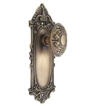 Largo Door Set W/ Matching Oval Knobs, Antique-by-hand, Passage(rejuvenation/rh). Fixed Price $99.99.