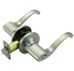 Design House 784918 Nickel Scroll Series Entry Lever With Reversible Handles. Fixed Price $45.64.