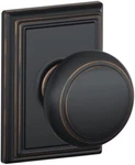 Schlage Andover Passage Door Knob Set & Decorative Trim F10 716 Add. Fixed Price $18.99.