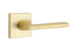 Emtek 5210HLORHUS4 Privacy Square Rosette Helios Lever Satin Brass. Fixed Price $152.00.