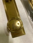 Emtek 4212NWUS7 Melrose Keyed Entry Set, Norwich Knob - French Antique Finish. Fixed Price $455.99.