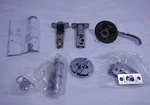 Schlage Flair Interior Single Cylinder Righthanded Lever With Deadbolt Chrome Tf. Fixed Price $24.62.