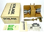 Schlage D10S Tul 626 Passage Latch Grade Satin Chrome Heavy Duty Nos. Fixed Price $298.88.