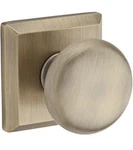 Baldwin Reserve Full Dummy Round Traditional Square Rose Satin Brass & Black. Fixed Price $69.00.