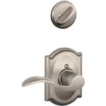 Schlage F94ACC619CAMRH Schalge Satin Nickel Interior Pack Accent Lever Right Han. Fixed Price $81.43.