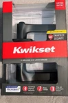 Kwikset Tripoli Matte Black Exterior Keyed Entry Door Handle Smart. Fixed Price $39.00.
