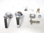 Schlage Northbrook Lever With Plymouth Trim Keyed Entry Lock In Bright.... Fixed Price $59.00.
