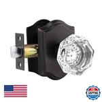 Gobrico Oil Rubbed Bronze Passage Door Lock Octagon Crystal Shape,interior. Fixed Price $53.14.