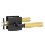 Amerdeco 1 Pack Black Brushed Gold Passage Door Handles Heavy Duty Non-locki. Fixed Price $62.05.