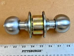 Shield Security Privacy Knob, 2.75"INCH, Garde 2, Door Only, P/n 913706. Fixed Price $18.80.
