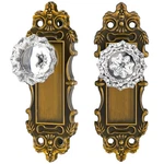 Gold Dummy Knobs Interior Brass 2 Pack Crystal Glass Closet Doo.... Fixed Price $53.91.