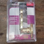 Prosource Polished Gold Steel Dummy Door Lever Right-handed Easy Install. Fixed Price $13.00.