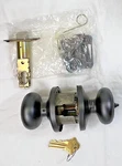 Schlage Entry Lock F51 716 Andover Knob Aged Bronze Finish. Fixed Price $19.00.