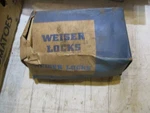 Vintage New Nos Weiser Lock Door Hall Closet Latch Stock 101 B. Fixed Price $25.00.