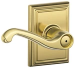 Schlage F40-FLA-ADD Flair Privacy Door Lever Set. Fixed Price $64.99.
