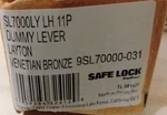 Kwikset SL7000LYLH Safe Lock By Layton Left Handed. Fixed Price $19.80.
