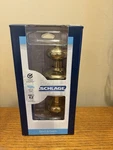 Schlage V40 605 Georgian Bright Brass Passage Door Knob - Low Shipping. Fixed Price $20.99.